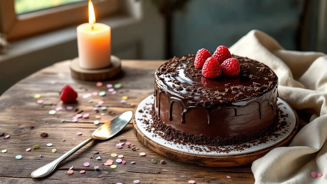 Bakker onthult waarom deze chocolade fudge cake perfect is voor elke verjaardag