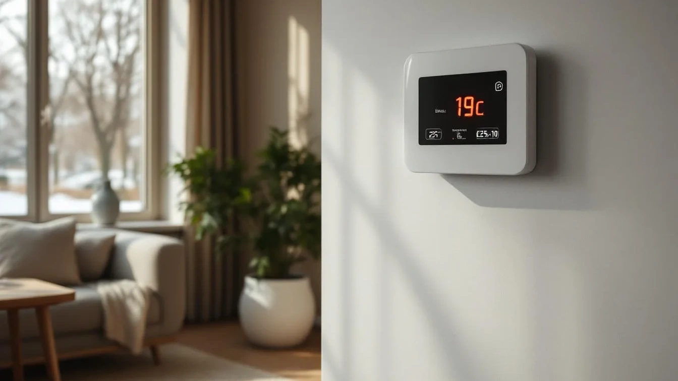 Ik zette mijn verwarming op 19 graden in plaats van 21, dit gebeurde met mijn factuur