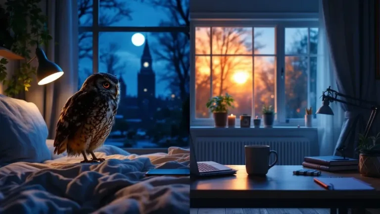 Nachtuilen vs. Ochtendmensen: Wat je slaapritme zegt over je productiviteit