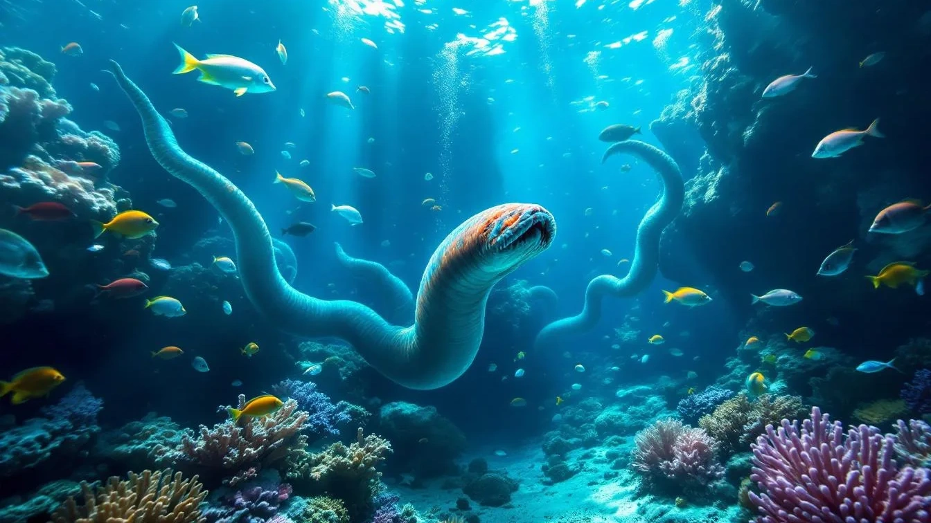 Niet alleen vis, deze reuzenwormen verbijsteren onderzoekers onder zee