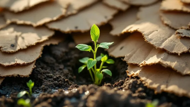 Planten beschermen in het voorjaar: De kartontruc tegen nachtvorst