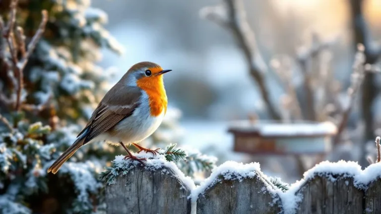 Roodborstjes in de winter: Waarom ze elk jaar in je tuin verschijnen
