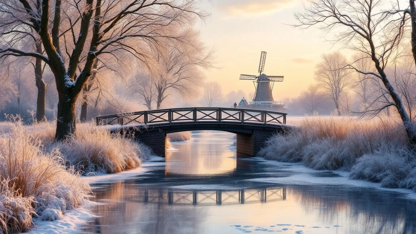 Waarom de winter niet toevallig komt ondanks zijn ijzige kou