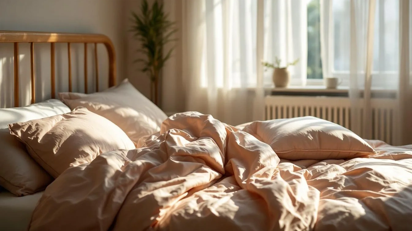 Waarom je dekbedovertrek altijd kreukelig blijft en hoe je dat oplost