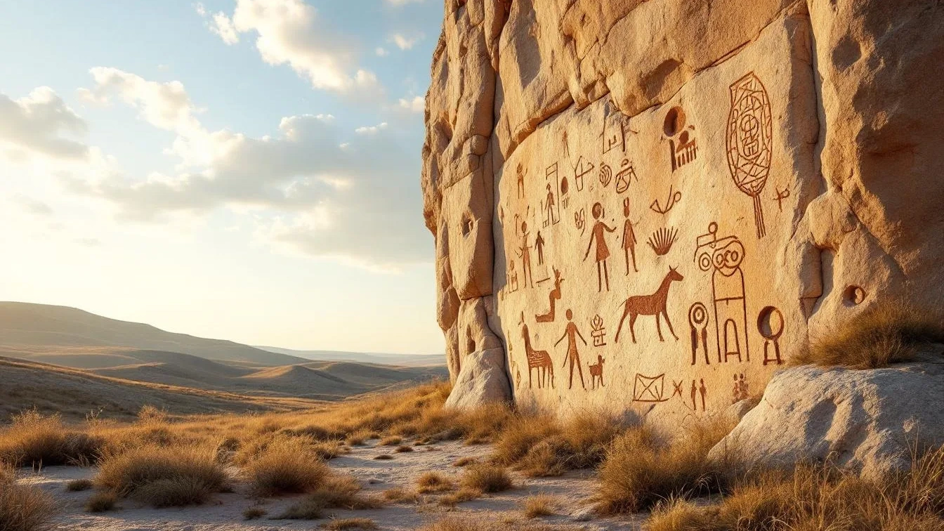 Waarom oude rotstekeningen verborgen contacten tussen beschavingen onthullen