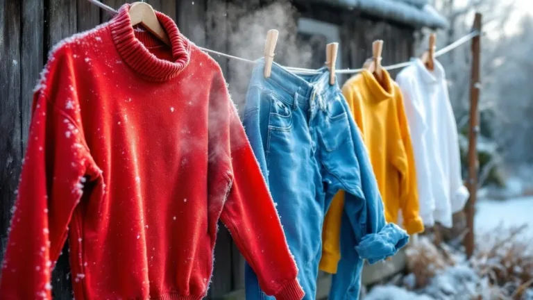 Was-expert onthult: zo droog je was sneller in de winter