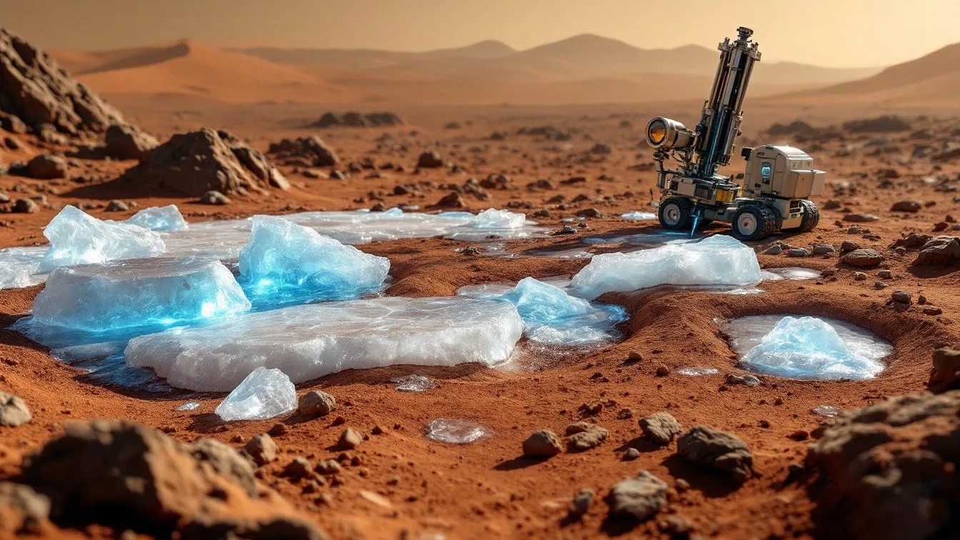 Water op Mars onderzocht: Waarom ISRU cruciaal is voor een echte basis